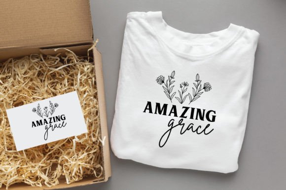 Amazing Grace Jesus SVG for Graphics and T-Shirt Designs