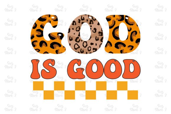 God is Good Jesus Sublimation Graphics & T-Shirt Designs