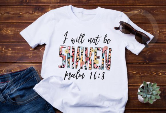 I Will Not Be Shaken Png, Christian Png Review